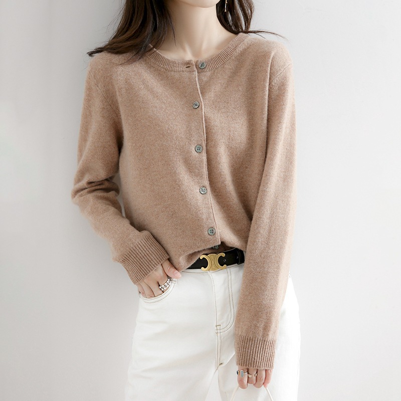 Winter Clothing Colors 2026 - 2026 New Button Knitted Sweater Cardigan