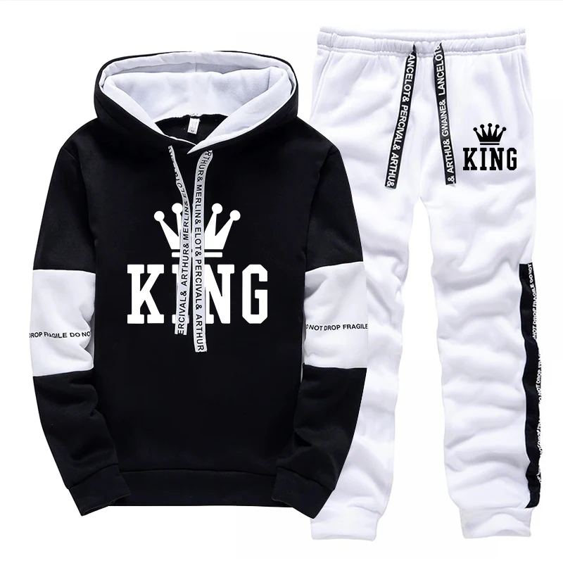 Winter Clothing - King Printing Tracksuit for Man Casual