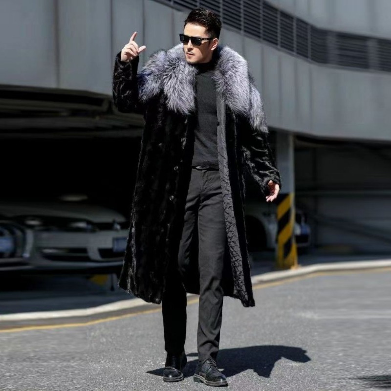 Men's Faux Mink Coat Winter Lo - Winter Clothing Brands recension och pris