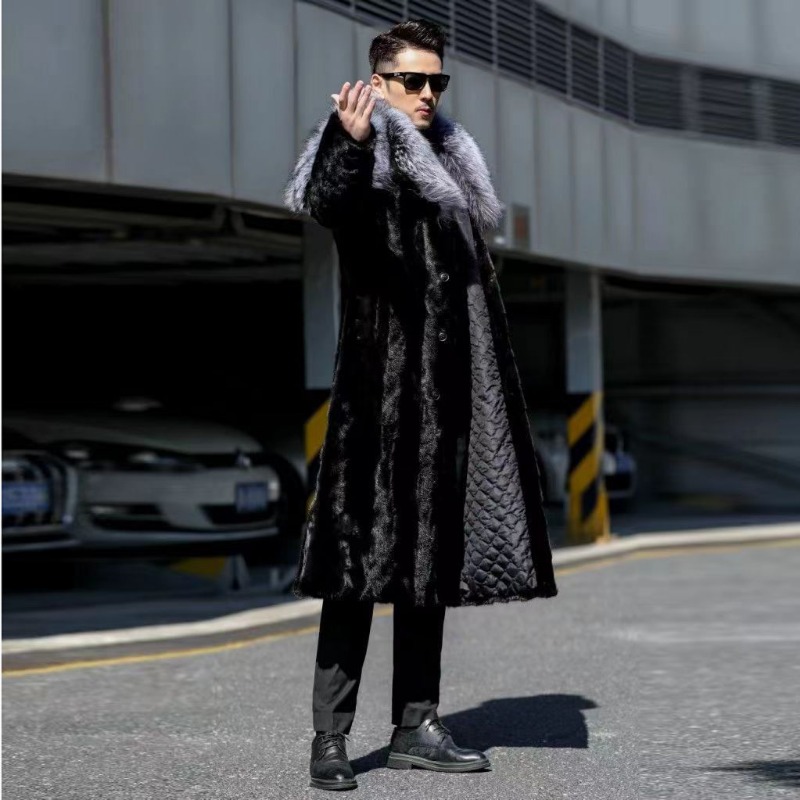 Men's Faux Mink Coat Winter Lo - Winter Clothing Brands recension och pris