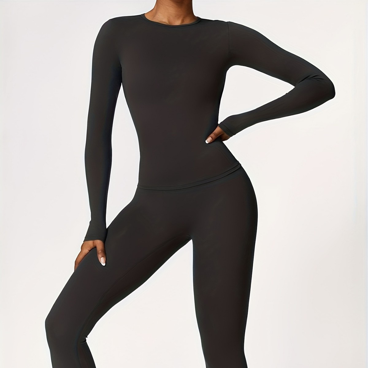 Tight-fitting yoga suit slim l - Winter Clothing recension och pris