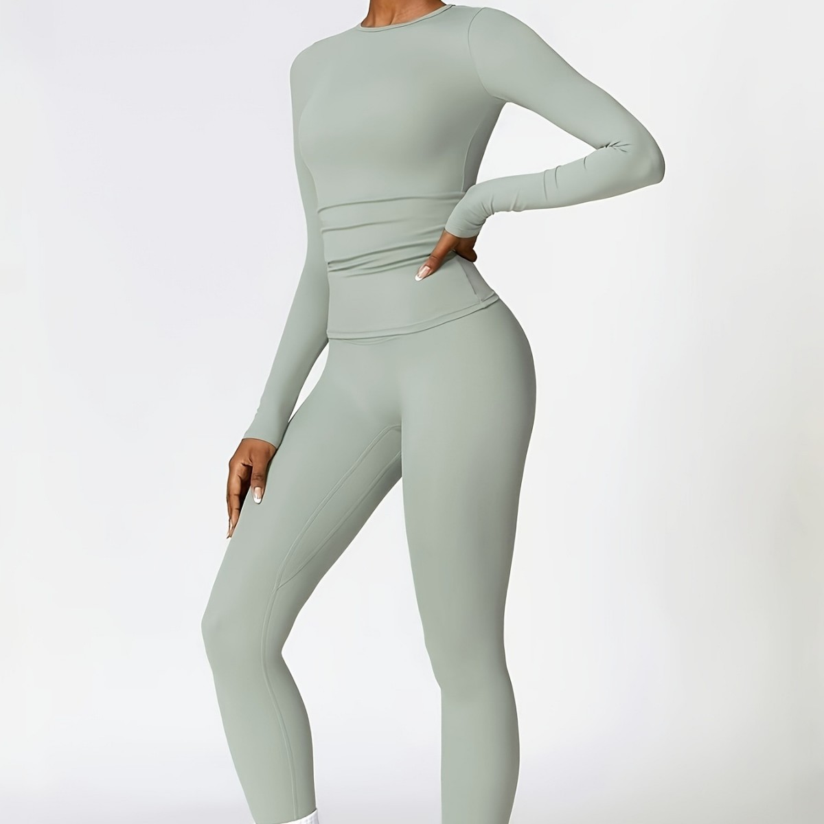 Tight-fitting yoga suit slim l - Winter Clothing recension och pris