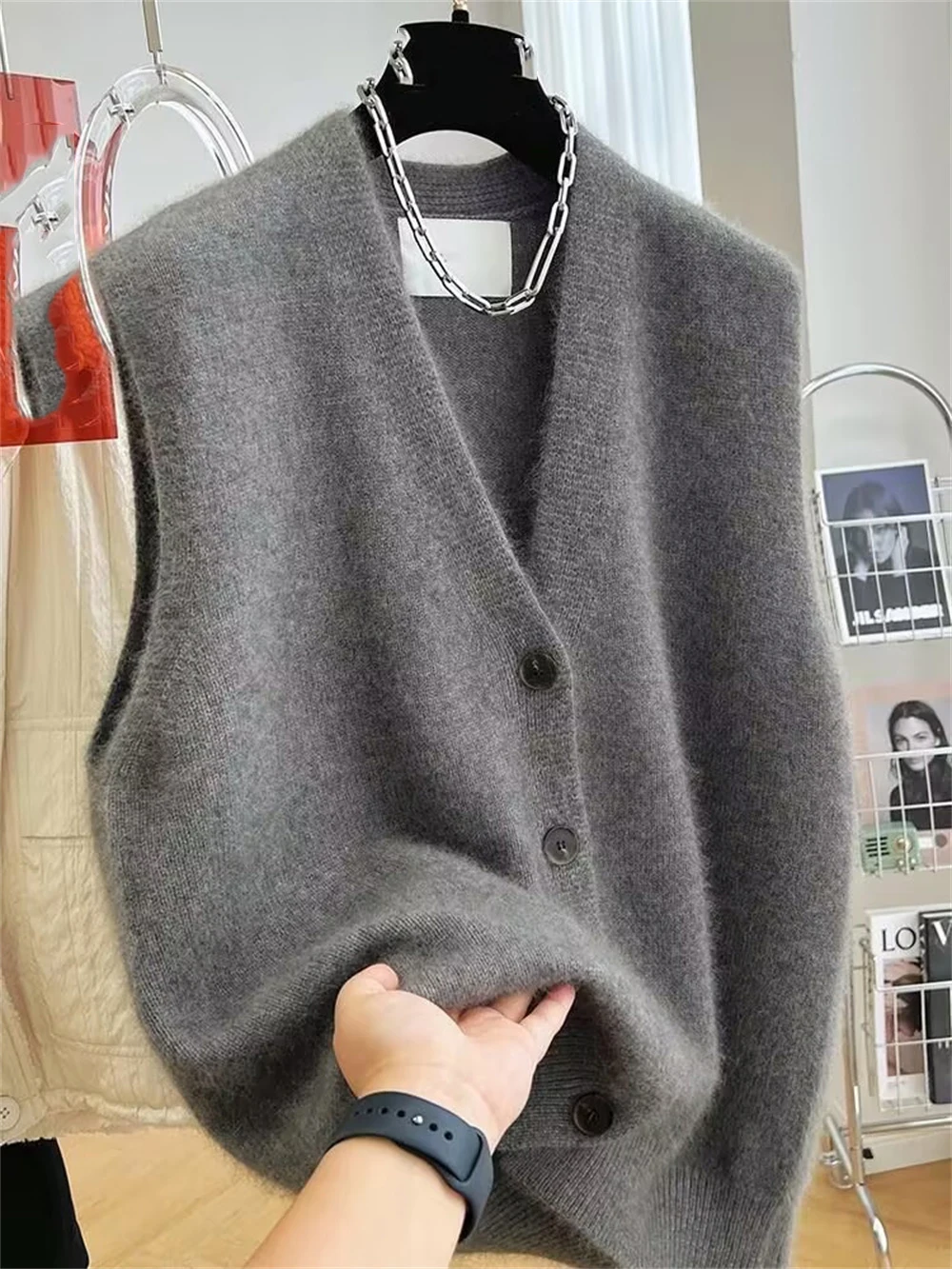 2025 NEW Women V-neck Sweater  - Winter Clothing Factory Outlet recension och pris