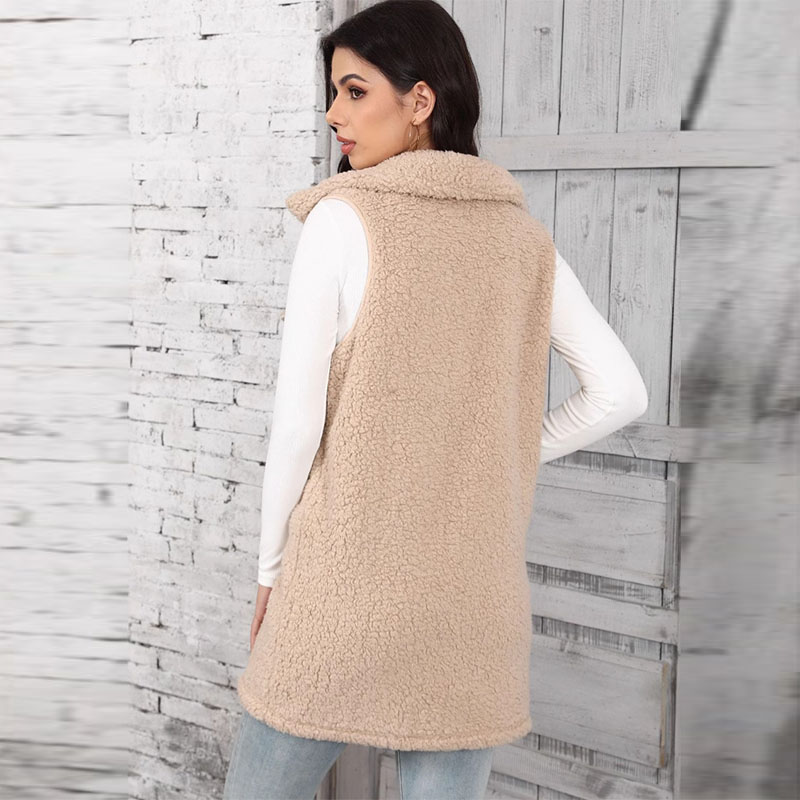 Women's Lamb Plush Vests Splic - Winter Clothing On Sale Women'S recension och pris