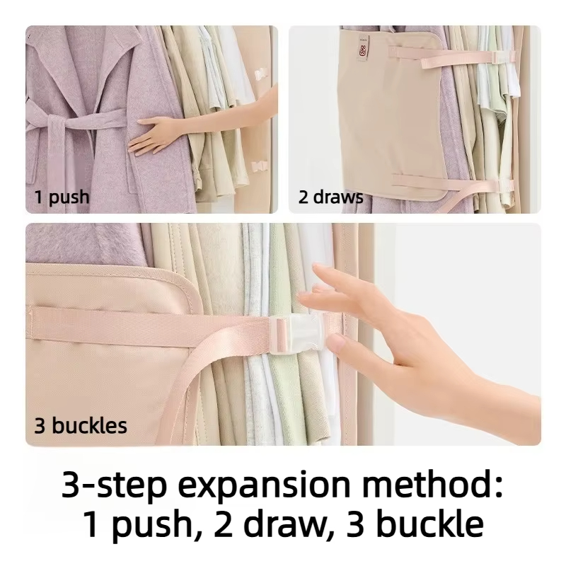 Wardrobe Compression Hanging B - Winter Clothing Storage recension och pris
