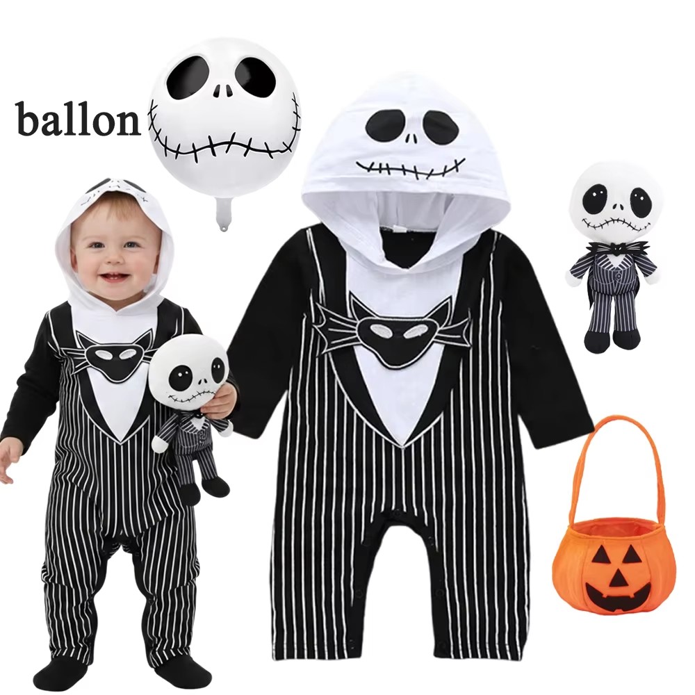 Baby Boys Hooded Romper Hallow - Winter Clothing Storage recension och pris
