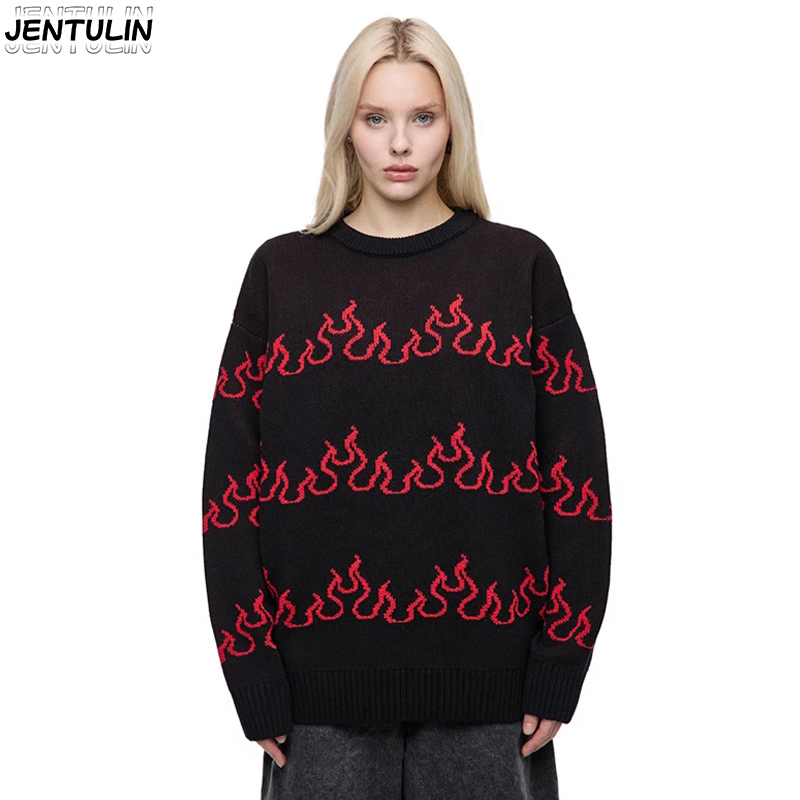 Flame Knitted Gifts For Men Wo - Winter Clothing Factory Outlet recension och pris