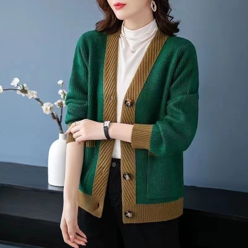 Loose Long Sleeve Cardigan Wom - Winter Clothing Factory Outlet recension och pris