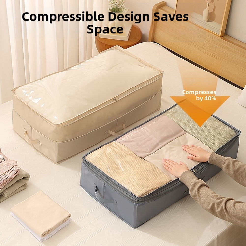 Dust Proof Organizer Under Bed - Winter Clothing Storage recension och pris