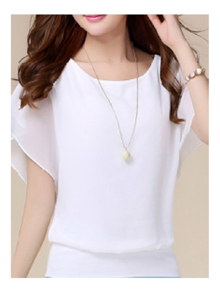 New Summer O Neck Short Sleeve - Winter Clothing Factory Outlet recension och pris