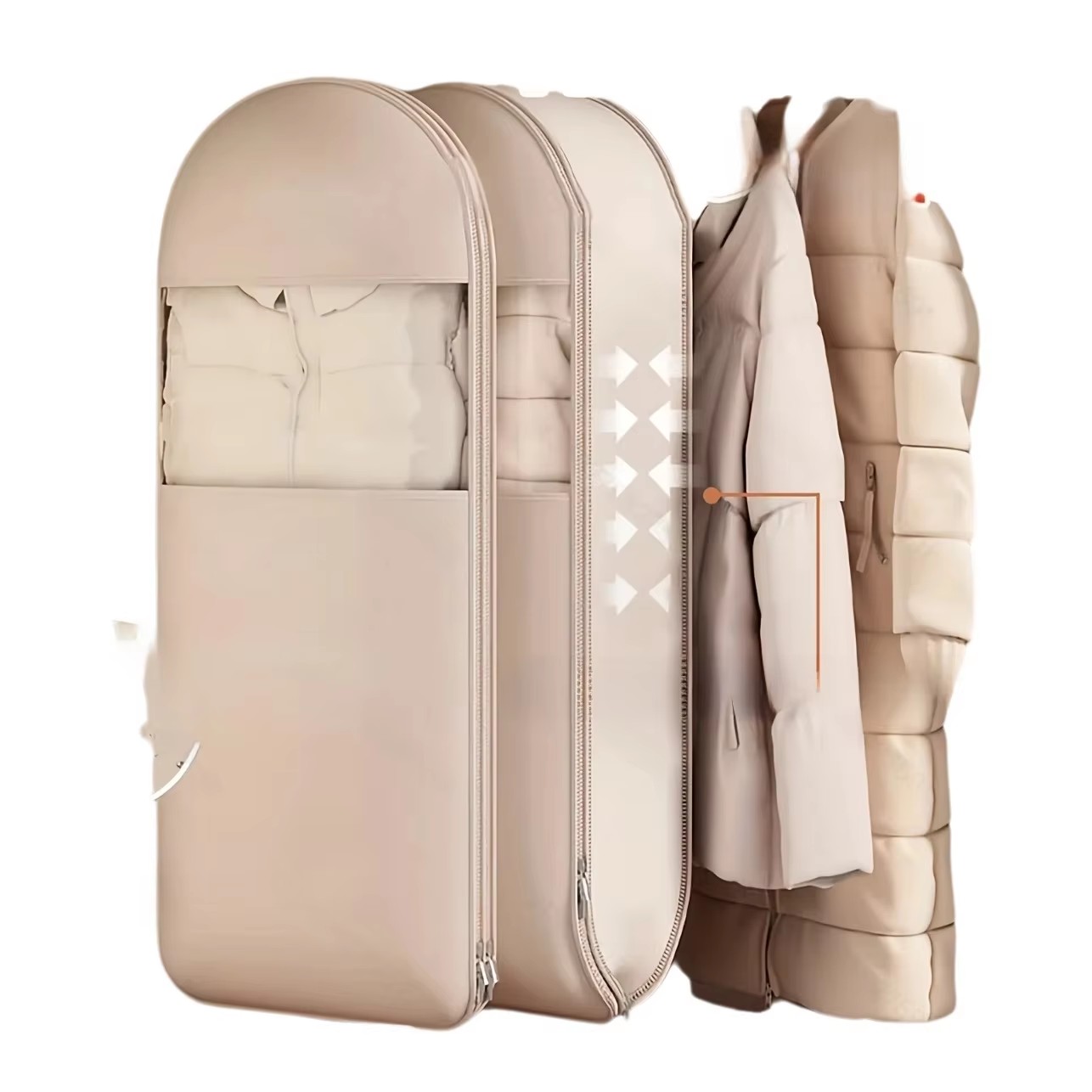 3 Pack Pink & Beige Hanging Va - Winter Clothing Types recension och pris