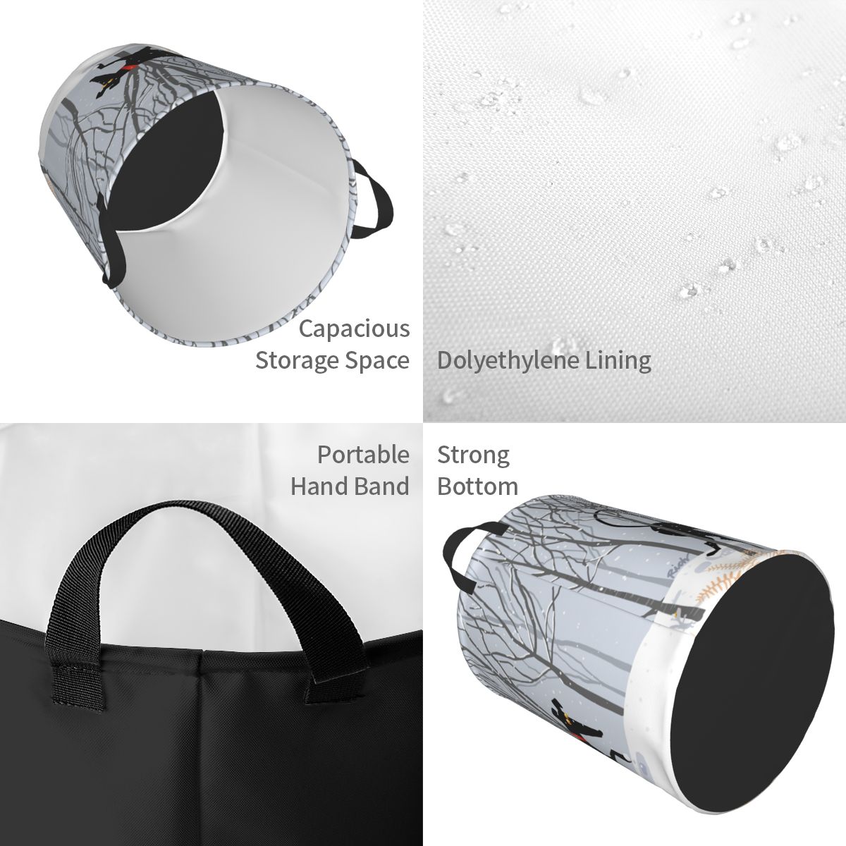 Custom Winter Hound Laundry Ba - Winter Clothing Storage recension och pris